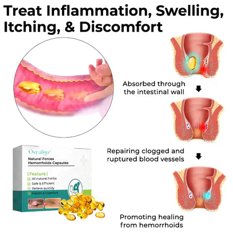 Capsules Herbeuses Anti-Hémorroïdes ORIGINALE